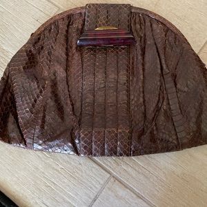 Vintage REAL snakeskin purse